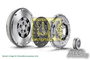 Съединител с маховик AUDI A3 (8P1) SEAT SKODA VW 1.9 TDI цена 650 лева Ем Комплект AUDI A3 SEAT ALTE