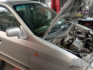 Hyundai ATOS PRIME (1999-) 1.1 двигател работещ Броня предна HYUNDAI ACCENT 1999-2003 цена 65 лева