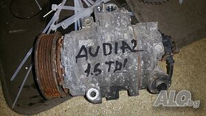 Audi A6 Sedan C6 (05.2004 - маска предна 100 лева Audi A2 1.4 TDI компресор климатик 100 лева прода