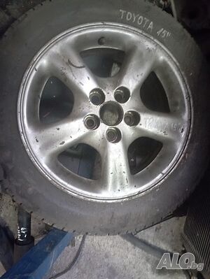 Джанта Toyota 6Jx15 4x100 ET45 цен отвор 54,1мм. цена 80 лева BMW Х3 Х5 - 18 цола джанти 4 броя 500