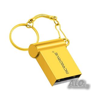 USB памет, Флашка, 64GB, метална конструкция, с разширен капацитет за съхранение от 64GB
