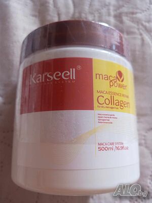 Натурална възстановяваща маска за коса с колаген Karseell Collagen