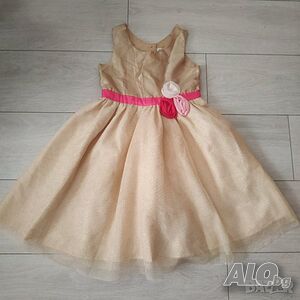 Английска официална тюлена рокля H& M за 7-8 г.