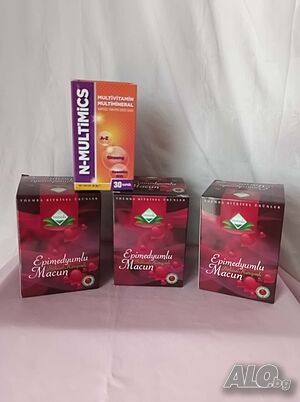 Промо 782! Комплект от 3 бр. Epimedium Themra маджун + мултивитамини