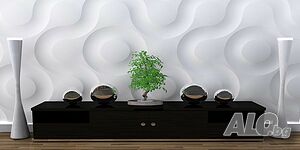 3D декоративни стенни панели, облицовъчен камък, облицовки за стени, истински гипсови пана № 0093