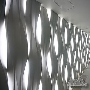 3D Led ПАНЕЛИ, облицовъчен камък, декоративни вътрешни облицовки за стени / пана / №0018