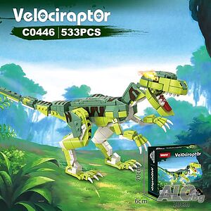 Ново Лего Woma Velociraptor - динамичен модел!
