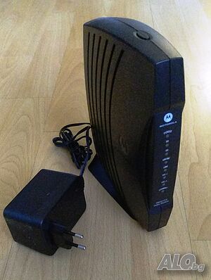 Кабелен модем Motorola SURFboard SBV5121E и WebStar Scientific Atlanta DPC2100 рутер