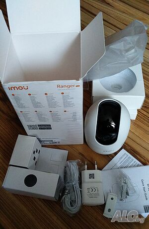 WiFi IP камера Dahua IMOU Ranger 2 (2мп FullHD) +Карта памет 32GB възможна инсталация и конфигурация