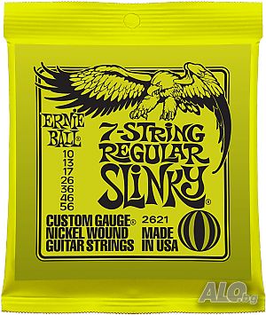 Струни за електрическа китара 7-string Ernie Ball 2621