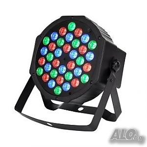 Лед Пар 36x1.3W mini flat par light