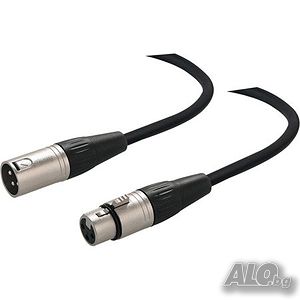 Кабел XLR/M - XLR/F 0.5m ROXTONE