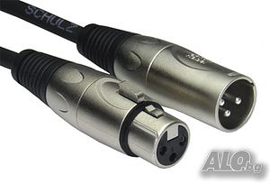Кабел XLR/M - XLR/F SCHULZ KABEL MOD 2-2м.