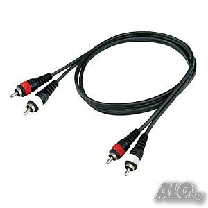 Кабел 2RCA - 2RCA 5m Lexis
