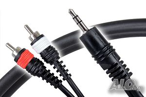 Кабел 2RCA - 3.5 mm 2. м LEXIS