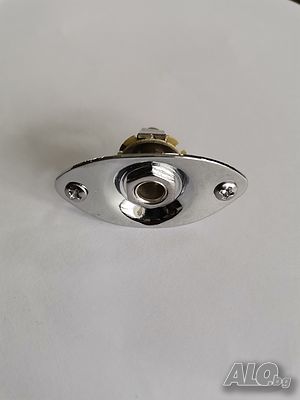 Китарен жак-6.3F с елипсовидна планка