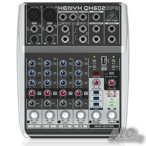 Миксер Behringer Xenyx QX602MP3 USB