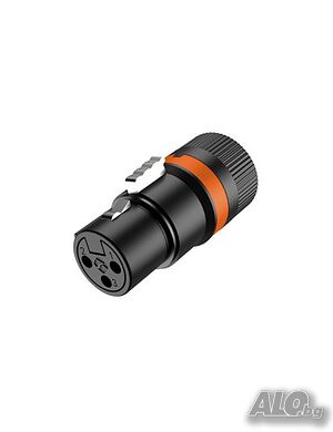 XLR женски Roxtone