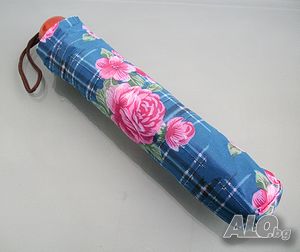 Дамски сгъваем чадър