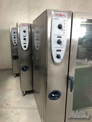 Конвектомати Rational/Рационал CM 202-40тави с Колички и дръжки!