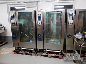 Готварски конвектомат Rational/Рационал SCC 202 40 тави. НОВ! Количка!