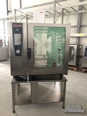 Готварски конвектомат Rational/Рационал за 20 тави с база!2017г. Нов!