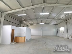 Нов склад 200 кв.м под наем - с. Склаве, на 3 км от автомагистрала Струма