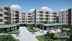 Едностаен апартамент 43 кв.м Тухла 2028 г. 2 етаж Непоследен