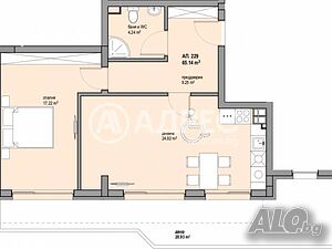 2-стаен, София, Люлин 8, 77 кв.м., 154526 €