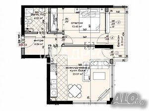 2-стаен, Варна, Младост 1, 74 кв.м., 110900 €