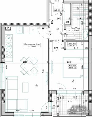 2-стаен, Варна, Кайсиева градина, 65 кв.м., 84500 €