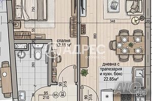 2-стаен, София, Надежда 4, 62 кв.м., 160000 €