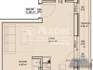1-стаен, Варна, Левски, 54 кв.м., 97000 €