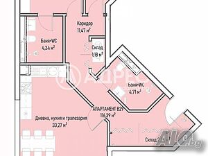 3-стаен, София, Младост 4, 149 кв.м., 303490 €