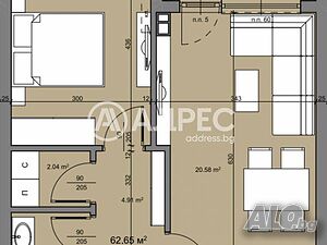2-стаен, Бургас, Долно Езерово, 63 кв.м., 60770.5 €