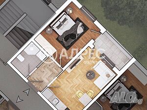 2-стаен, София, Овча купел, 62 кв.м., 126262 €