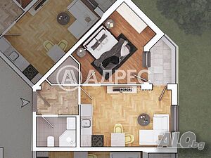 2-стаен, София, Овча купел, 64 кв.м., 128585 €