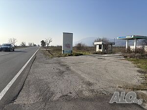 Газстанция на главен път Сливен-Бургас