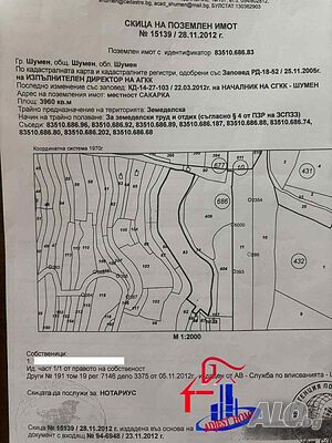 Парцел за жилищно строителство в м-т Сакарка