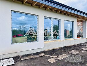 ЕКСКЛУЗИВНО! Еко къща с дървена конструкция - 123 кв.м + парцел 405 кв. м