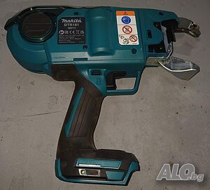 Makita DTR181ZJ Акумулаторна машина за връзване на арматура със зарядно, две батерии и 30 ролки тел