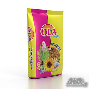 Храна за средни папагали - марка OLA