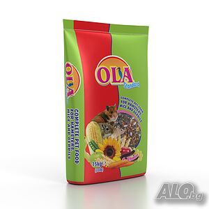 Храна за хамстери, мишки и джербили - марка OLA