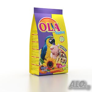 Храна за големи папагали - марка OLA