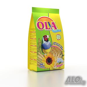 Храна за екзотични птици - марка OLA