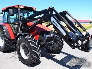 Case-IH JXU 95 + Quicke Q4L