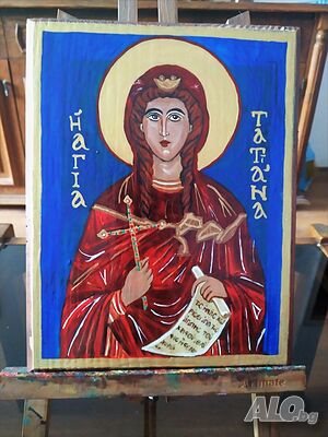 Икона на света Татяна