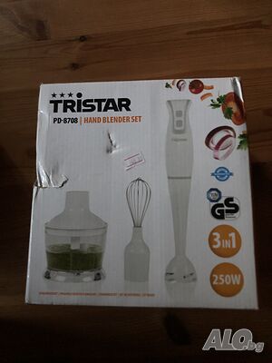 Продавам комплект ръчен пасатор Tristar PD-8708 250W 3в1