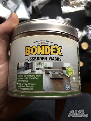 Продавам вакса за дърво, корк, паркет Bondex