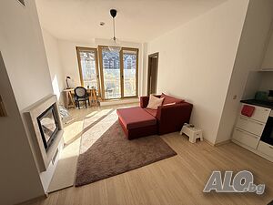 Тристаен апартамент с камина и гледка в Ст Джон Парк Тристаен апартамент 117 кв.м Тухла 2009 г. 2 етаж Непоследен | Апартаменти | Банско